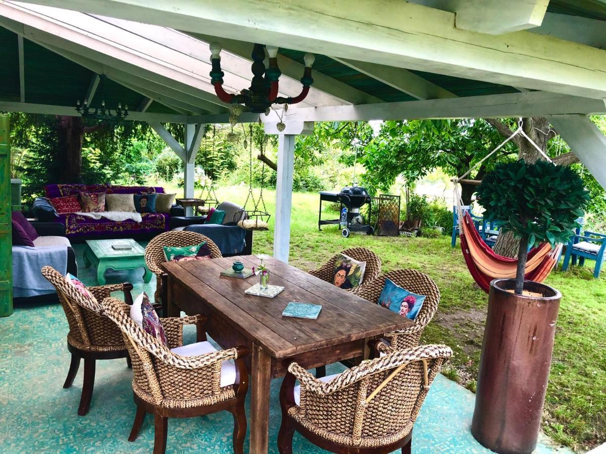 Bohemian Eco Lodge At Lake Balaton Kisapati 外观 照片